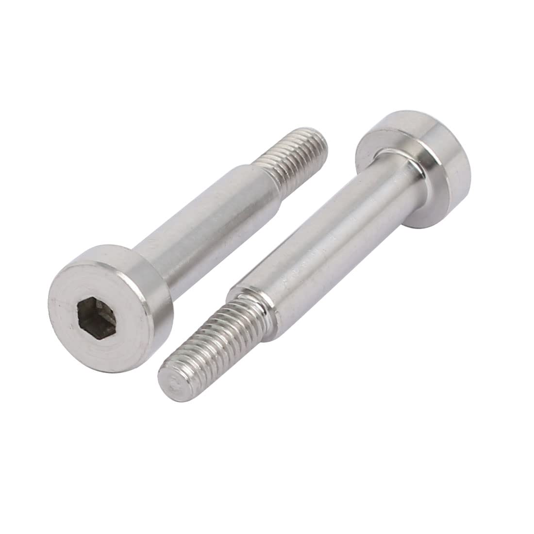 sourcing map 10pcs Vis Épaule 5mm Ø 20mm long épaule filetage M4