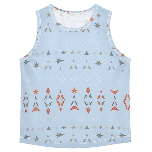 Boy Athletic Tank Tops Quick Dry Youth Sleeveless Undershirt Sport Dance Workout Tops Summer Undershirts