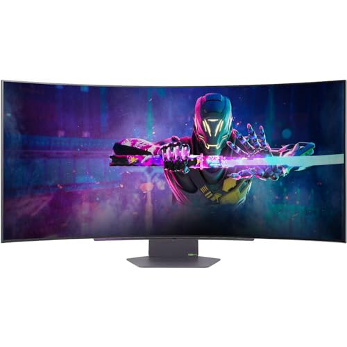 Image of LG 45 Ultragear OLED Curved Gaming Monitor - 45 inch WQHD (3440x1440) OLED - 240Hz - 0.03ms GTG - 21:9-800R - AMD FreeSync Premium Pro - G-SYNC Compatible- DisplayHDR True Black 400 Wi-Fi w /ICP Hub