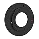 Bindpo Adapterring für M42-C-M4/3 Objektivmontage, Manueller Fokuslinsenkonverter aus Aluminiumlegierung für M42 Objektiv mit Schraub C Montage für M4/3 Kamera