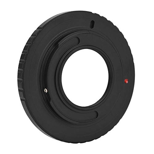 Bewinner Lens Converter,Metal Manual Focus Lens Adapter Ring for M42 Screw C Mount Lens to Fit for M4/3 Camera,Precise Thread Ensures Firm Connection Between Lens and Camera Body