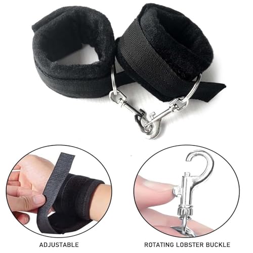 Kit BDSM rojo con separador y accesorios de bondage para parejas 3