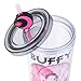 Silver Buffalo Buffy the Vampire Slayer Plastic Cold Cup with Lid and Straw Topper, 24 Ounces