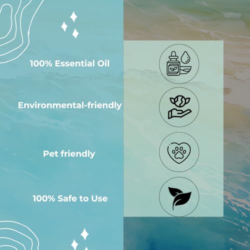 Image of AIR-ROMA Aqua Bliss Car Perfume Hanging Pod 10ml | Natural Essential Premium Fragrance Oils in Glass Bottle with Wooden Diffuser Lid | Long Lasting Car AIR Freshener Scent | Lasts Up to 45 Days