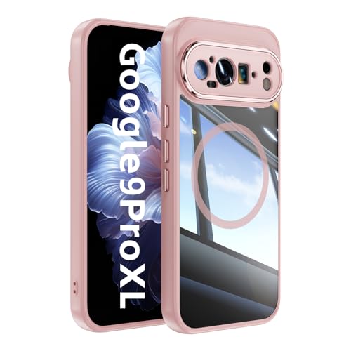 Image of Magnetic Case with Clear Back for Google Pixel 9 Pro XL, Fit for MagSafe