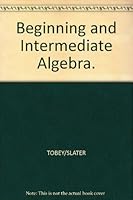 Beginning and Intermediate Algebra. 0536022585 Book Cover