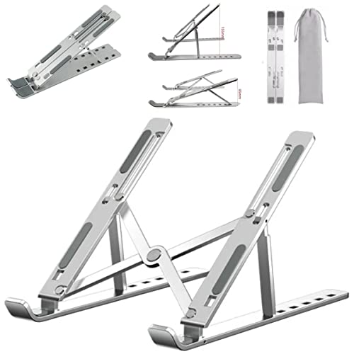 Suporte Para Notebook Ajustável Em Alumínio Weemsbox Ergonômico Ajustável Portátil Metal 1 41BHt-bOx-L