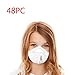 Produktbild AMhomely Filtermaske Gesichtsmasken N95 Atemschutzmasken mit Valve Kids PM2.5 Staubmaske - Atemschutzmaske für Partikel Stoff Aktivkohlefilter Mund Abdeckung Filter Erwachsene Maske (48PC)