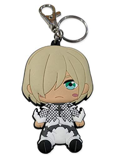 Porte-clés Yuri On Ice Yurio en PVC 7.5cm pour fan d'anime