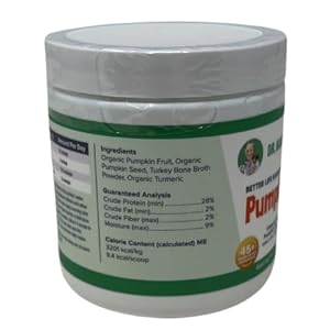 Dr Marty higher life boosters pumpkin mix canine 3 17 oz jar   cucciolini doodles