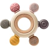 Baby Teething Toys for 0-6 6-12 Months, BPA Free Teether Sensory Toys for Babies 0 3 6 9 12 18 Months, Newborn Infant Toys Gifts for 1 One Year Old Baby Boys Girls