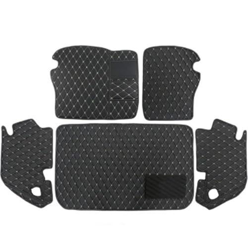 MYVPRO Coffre Tapis Tapis De Coffre De Voiture en Cuir Personnalisé pour Mini F55, Imperméable, Anti-Rayures, Protection Interne Tapis De Doublure De Coffre Tapis