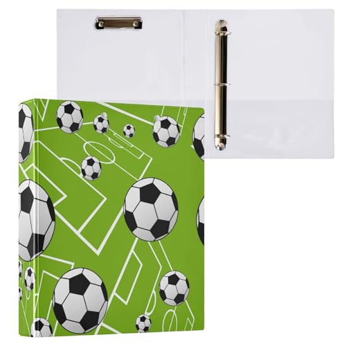 Classeur 3 anneaux 3,8 cm mignon grand format avec poches et pince