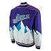 Mitchell & Ness - Utah Jazz Mens 75Th Anniversary Warm Up Jacket, Color Purple, Size: Medium