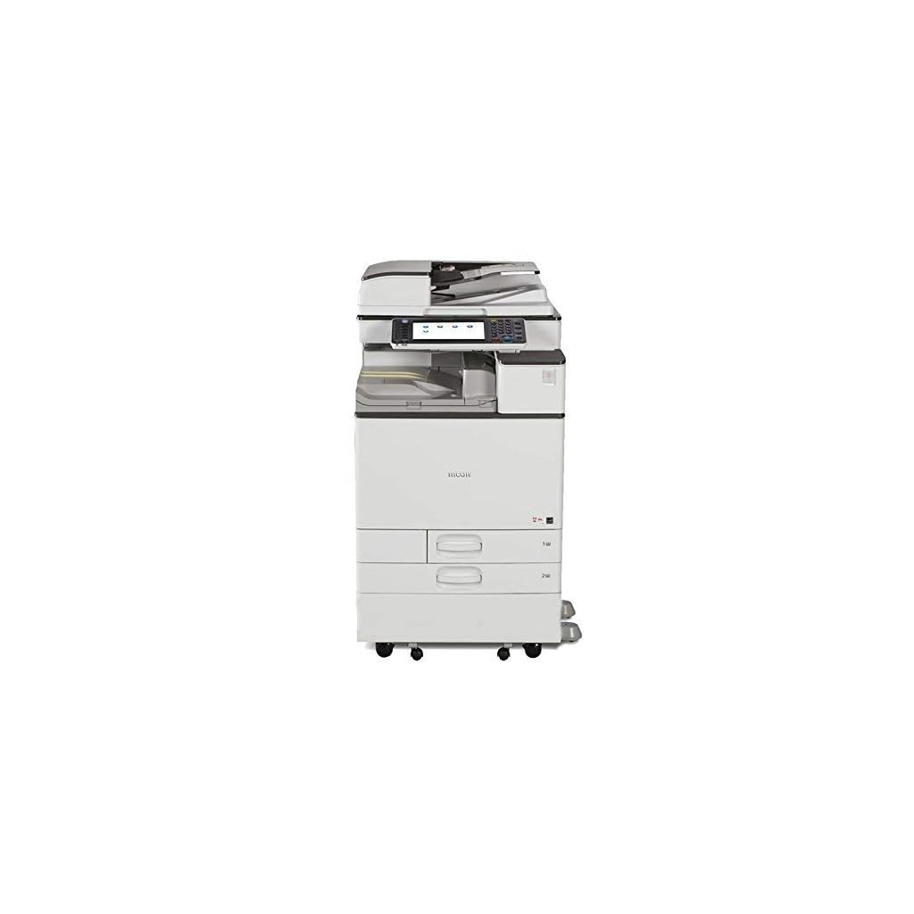 Ricoh-Aficio-MP-C4503-Color-Multifunction-Copier-A3-45-ppm-Copy-Print-Scan-2-Trays-and-Stand-Renewed