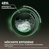 Haier Waschtrockner 9/5 kg (Waschen/Trocknen) I G7 Serie I A -45% (Waschen), leiser Inverter-Motor, Automatik- und Expressprogramm, Vollwasserschutz, Trommelbeleuchtung, Wi-Fi I HWD90-BP14667TU1 – Ansicht 4
