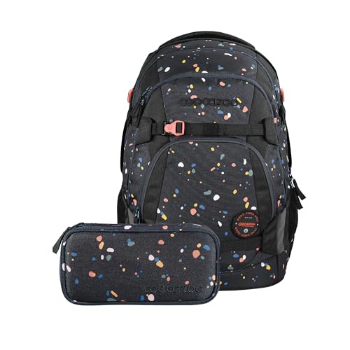 Coocazoo Schulrucksack-Set MATE „Sprinkled Candy“ 3-teilig...