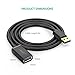 UGREEN 2 Pack USB Extension Cable USB 3.0 Extender Cord Type A Male to A Female for Playstation Xbox USB Flash Drive Card Reader Hard DriveKeyboard Printer Scanner Camera 3ft