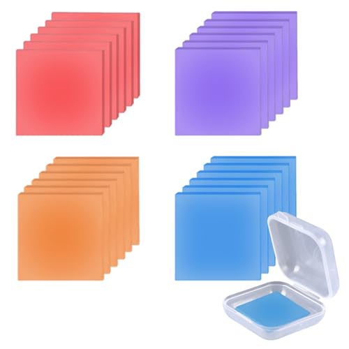 24 Piezas Arcilla de Pegamento Colorida,Arcilla Ambiental Bricolaje Bordado Diamante Pegamento,Pegamento de Cera para Pintura de Diamante