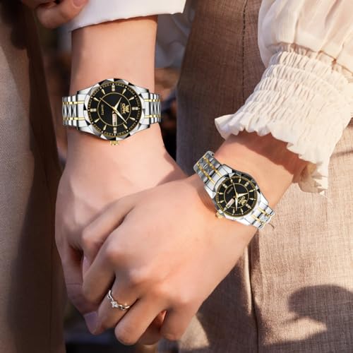 Image of OUPINKE Mens Watches Automatic Skeleton Mechanical Watches for Men Self Winding Luxury Fashion Leather Strap Steampunk Style Luminous Waterproof Men Wrist Watches