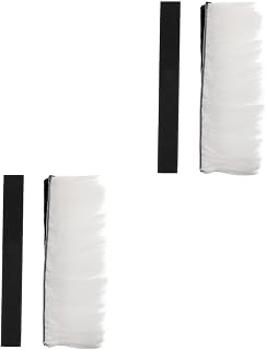 FAVOMOTO 2Pcs Capacete Cockscomb Decoração Trança Perucas Mohawk Peruca Capacete Ornamento Punk Adesivos Capacete De Decalque Homens E Mulheres Celosia Fibra De Temperatura Sabor