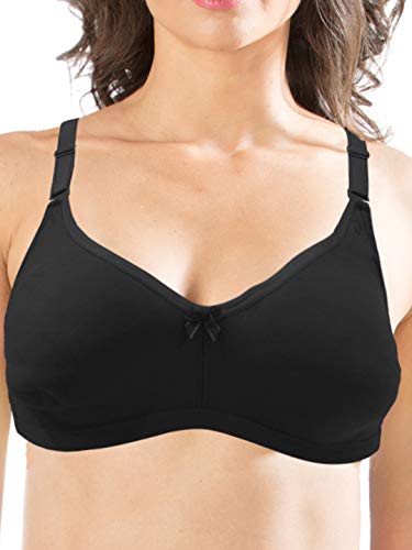 Image of Dazzle 541 Moulded T-Shirt Bra for Women's Black