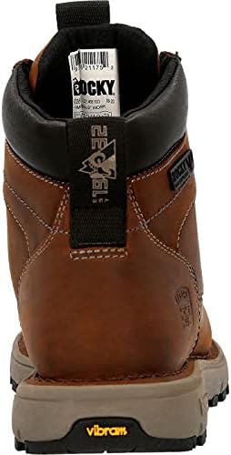 Rocky Women's Legacy 32 Industrial Boot, Brown, 9 | Image 3