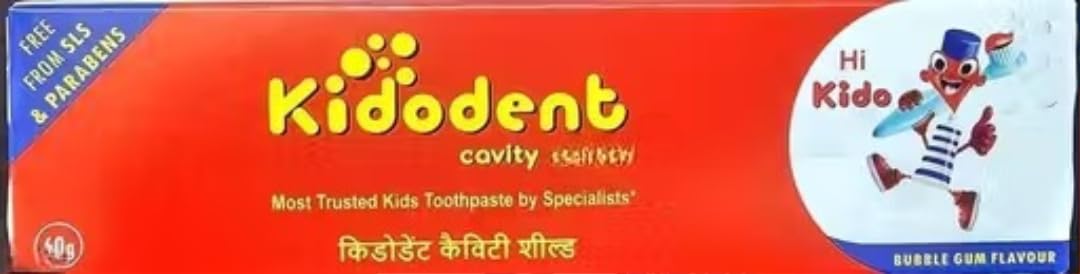 Kids Toothpaste – Cavity Protection with Bubble Gum Flavour – 60g – SLS & Paraben Free – Dentist Recommended-image-8