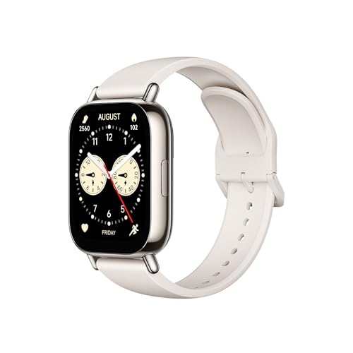 Opiniones de smartwatch apple que puedes comprar esta semana. 50 XIAOMI Redmi Watch 5 Lite Smartwatch Dorado - Batería hasta 18d, Pantalla AMOLED 1.96', Compatible con Android y iOS, Llamadas por Bluetooth, GPS, Resistencia al Agua 5 ATM,+150...