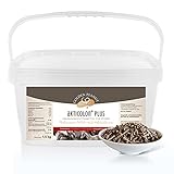 GOLDEN PEANUT Akticolon® Plus Flohsamenpellets 1,5 kg – Bentonit, prebiotisch, Vitamin B Komplex, natürlich, das Original