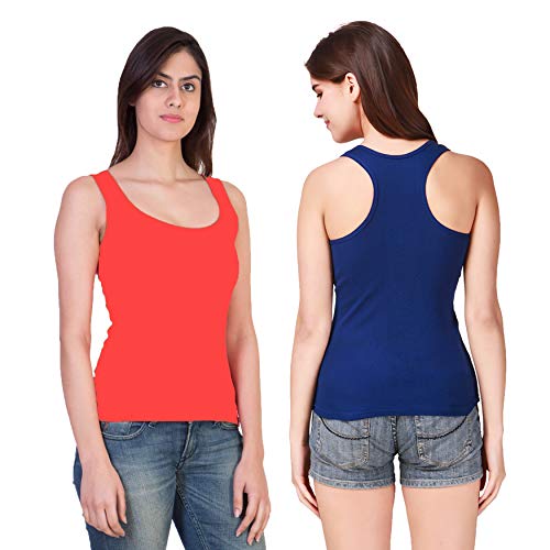 Image of Camisole Tank Top Vest Racerback Sando Camis for Women, Girls (Pack of 2)