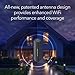 NETGEAR Nighthawk Dual-Band WiFi 7 Router (RS90) – Security Features, BE3600 Wireless Speed (up to 3.6 Gbps) - Covers up to 2,000 sq. ft., 50 Devices – 2.5 Gig Internet Port - Free Expert Help