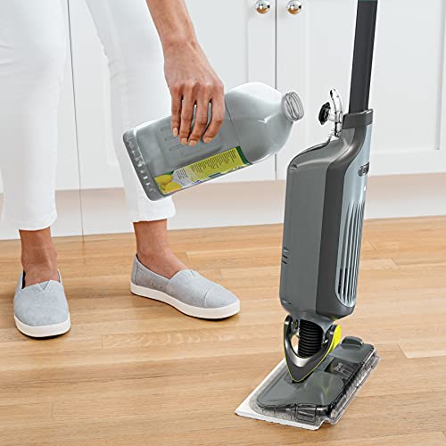 Shark Vcd60 Vacmop Disinfectant Cleaner, Lemon Refill 2L Bottle, 4.2 In L X 4.7 In W X 11 In H, Clear #TOP1