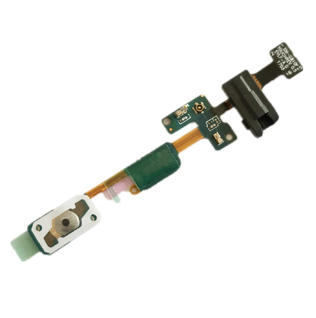 YESUN Home Button keypad Sensor Audio Jack Headphone Flex Cable for Samsung Galaxy J7 Prime On7 G610F G610 2016
