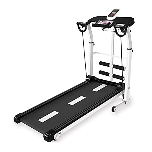 Generisch A-1 Faltbares Heim-Laufband Schwarz/Weiß