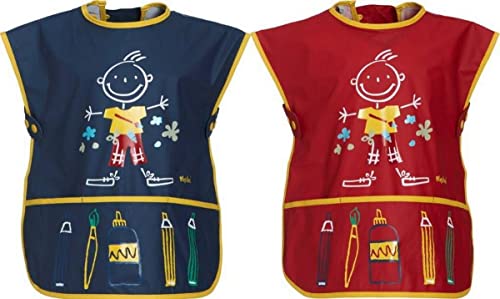 Playshoes 515302 - Malschürze, rot