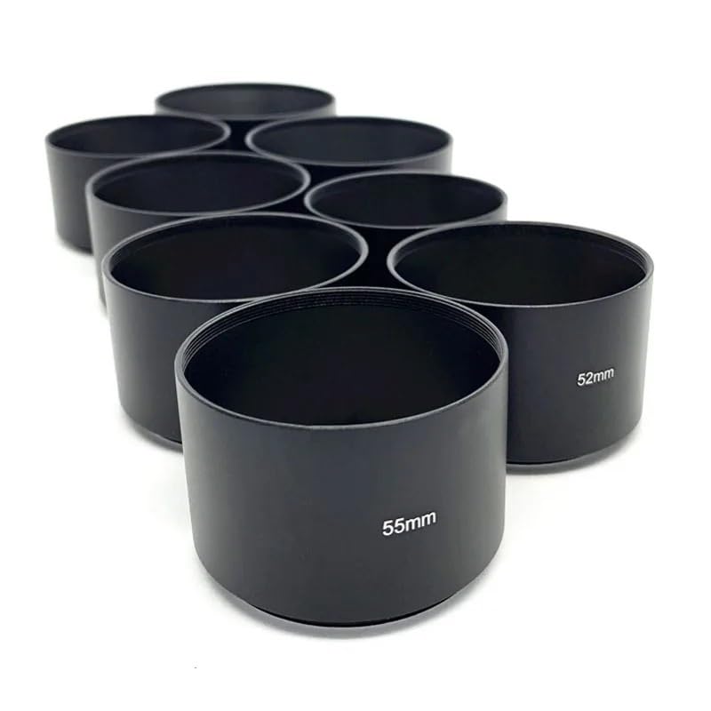 40.5mm46mm49mm52mm55mm58mm62mm67mm72mm77mm Length Metal Lens Hood for Camera Lens(55mm)