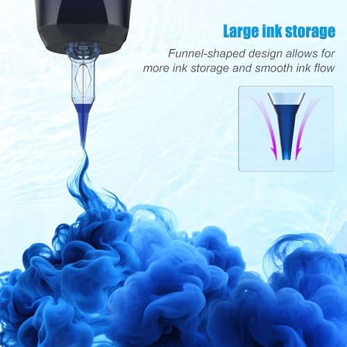 Image of Emalla ELIOT Tattoo Cartridge Needles, 20Pcs Premium Tattoo Needles 1219CML | Standard Curved Magnum 0.35mm Long Taper 5.0mm Smooth Recoil & Rock-Solid Precision Flawless Ink Flow & Superior Saturation