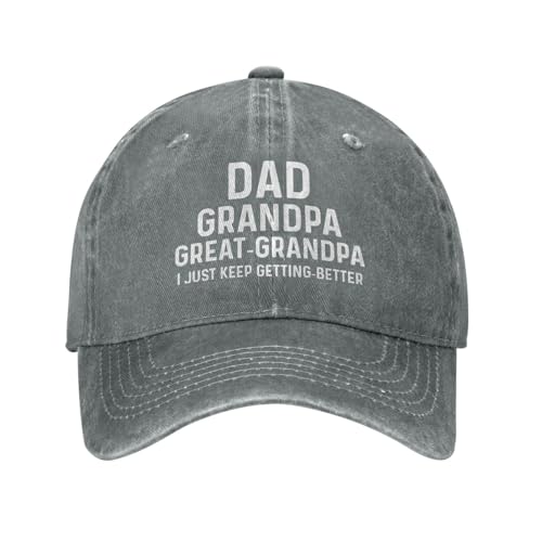 Image of Philysonic Great Grandpa Hat-Grandpa Baseball Cap Great Grandpa Gifts