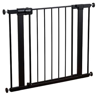 Safety 1st Easy Install Walk-Through Gate, Black