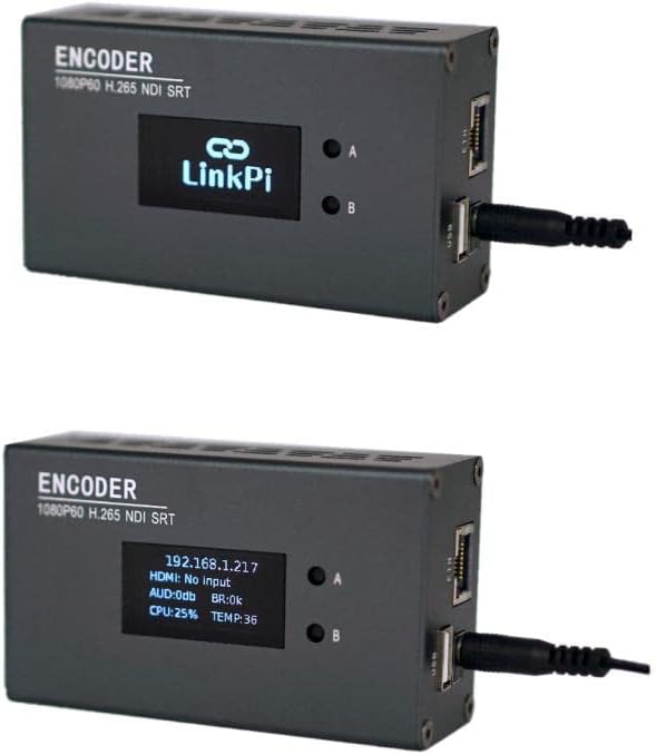 Waypondev NDI Authorization License for Link Pi ENC1/ENC2/ENC5/ENC8/ENCSH HDMI Encoder Decoder, Suitable for Link Pi NDI Series Encoders, Support Complete NDI Function