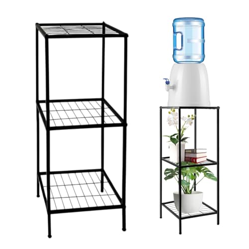 Image of ecofynd 3 Tier Water Dispenser Stand, Heavy Duty Water Cooler Storage Rack, 20 Litre Metal Bottle Holder for Home & Kitchen, Office, School, Hospitals, Restaurants(BS-PS037)