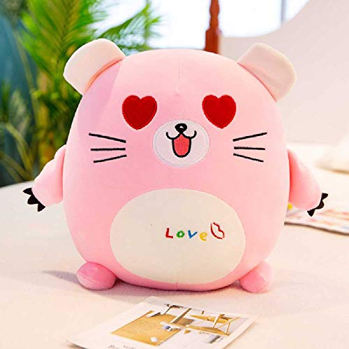 Coussin en peluche hamster oreiller de lecture et dodo salon