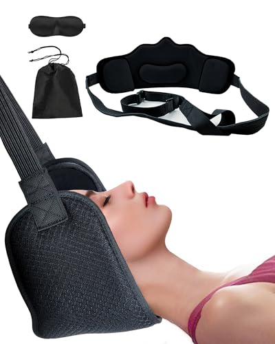Dr.WYFOOT Portable Neck Stretcher Hammock,Cervical Neck Traction Device for Neck Pain Relief Over...