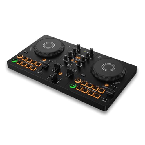 AlphaTheta DDJ-FLX2 Beginner DJ Controller for...