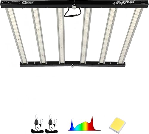 Lucius 720W LED Grow Light with LM281B Diodes,...