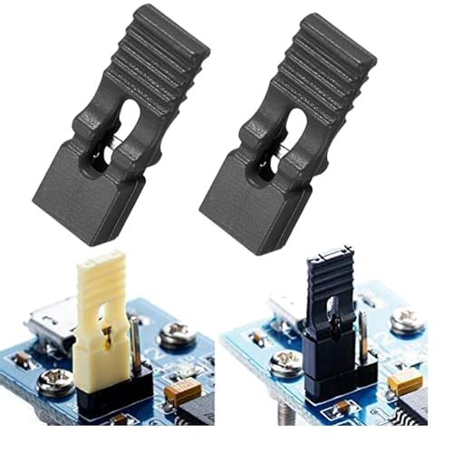 Blue 2.54mm Standard Pin Header Jumper Cap Connection Block Circuit Board Shunts Short Circuit Cap for Hard Drive Motherboards DIY AccessoriesJumper Cap 120PCS