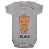 Bewakers van The Galaxy I Am Groot Superhero Grappig Kostuum Bodysuits 100% Katoen
