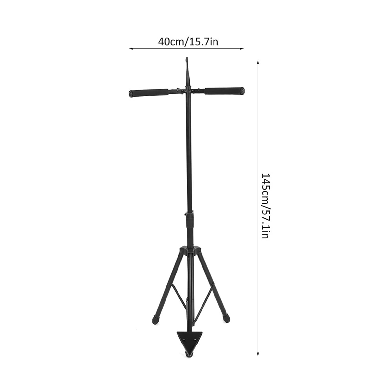Stojak na wiolonczelę FL-14 Składany, Odporny na rdzę Wspornik z Trójkątnym Rowkiem 40 X 145 Cm