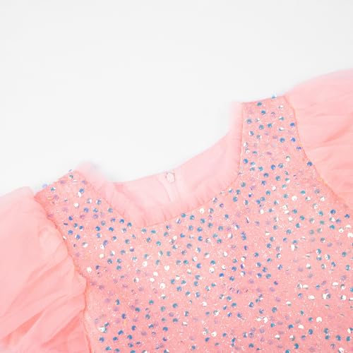 JerrisApparel Girls Princess Puffy Tulle Dress Wedding Pageant Party Prom Formal Ball Gown3